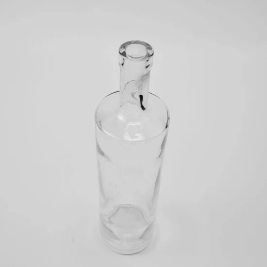 Garrafa de vidro vazia de 700 ml de vodca, uísque e conhaque Tequila, gim, licor, garrafa de vidro