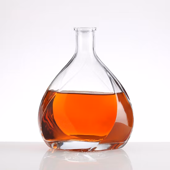 Garrafa De Vidro Quadrada Retangular Atacado 500ml 700ml Licor De Uísque Antigo